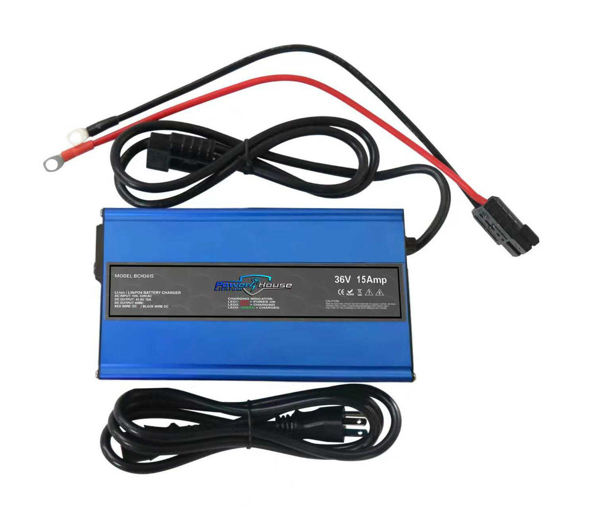PowerHouse Lithium 36V Non-Waterproof AC Chargers