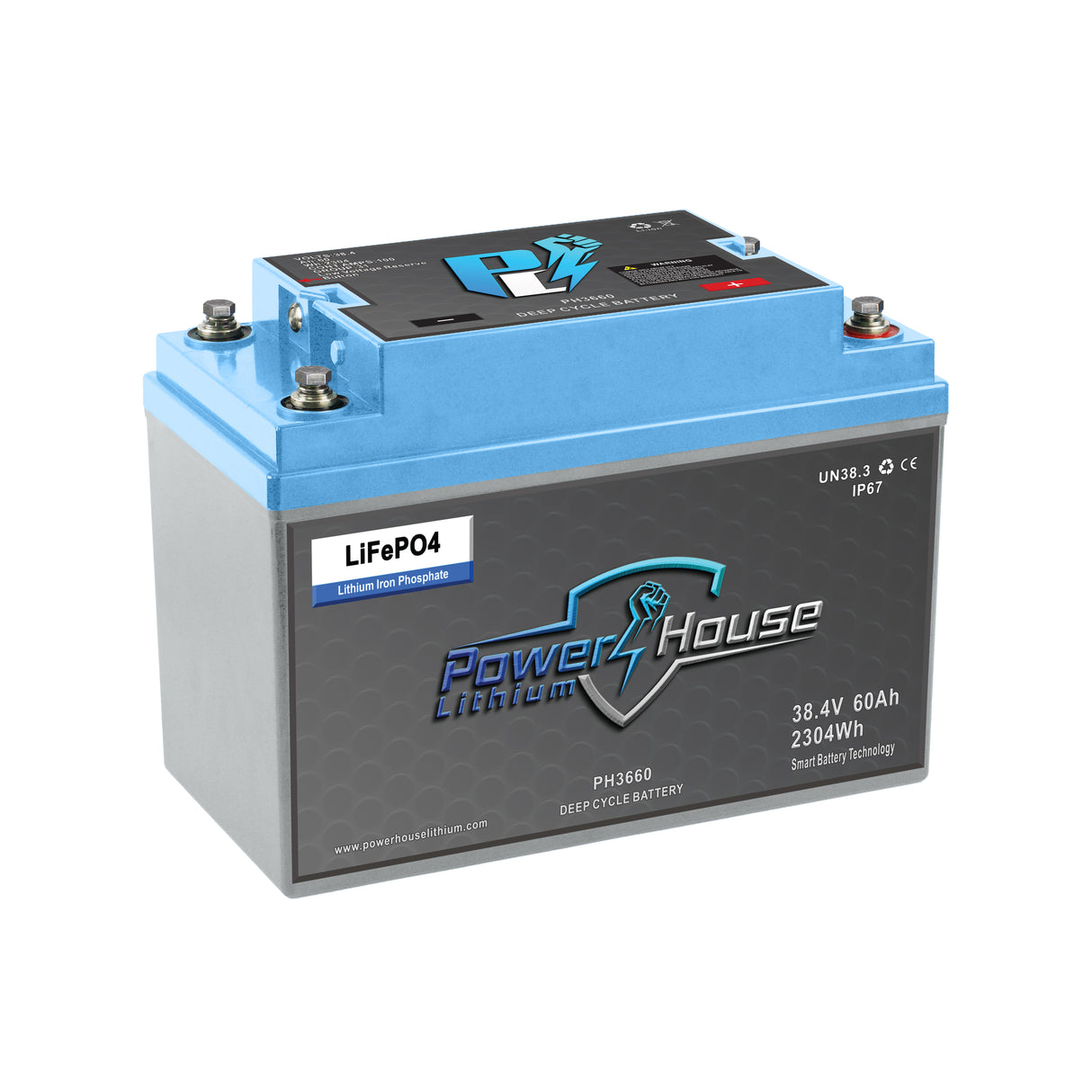 PowerHouse Lithium 36V 60Ah Deep Cycle Battery