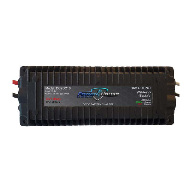 PowerHouse Lithium 16V Run & Gun DC to DC Charger