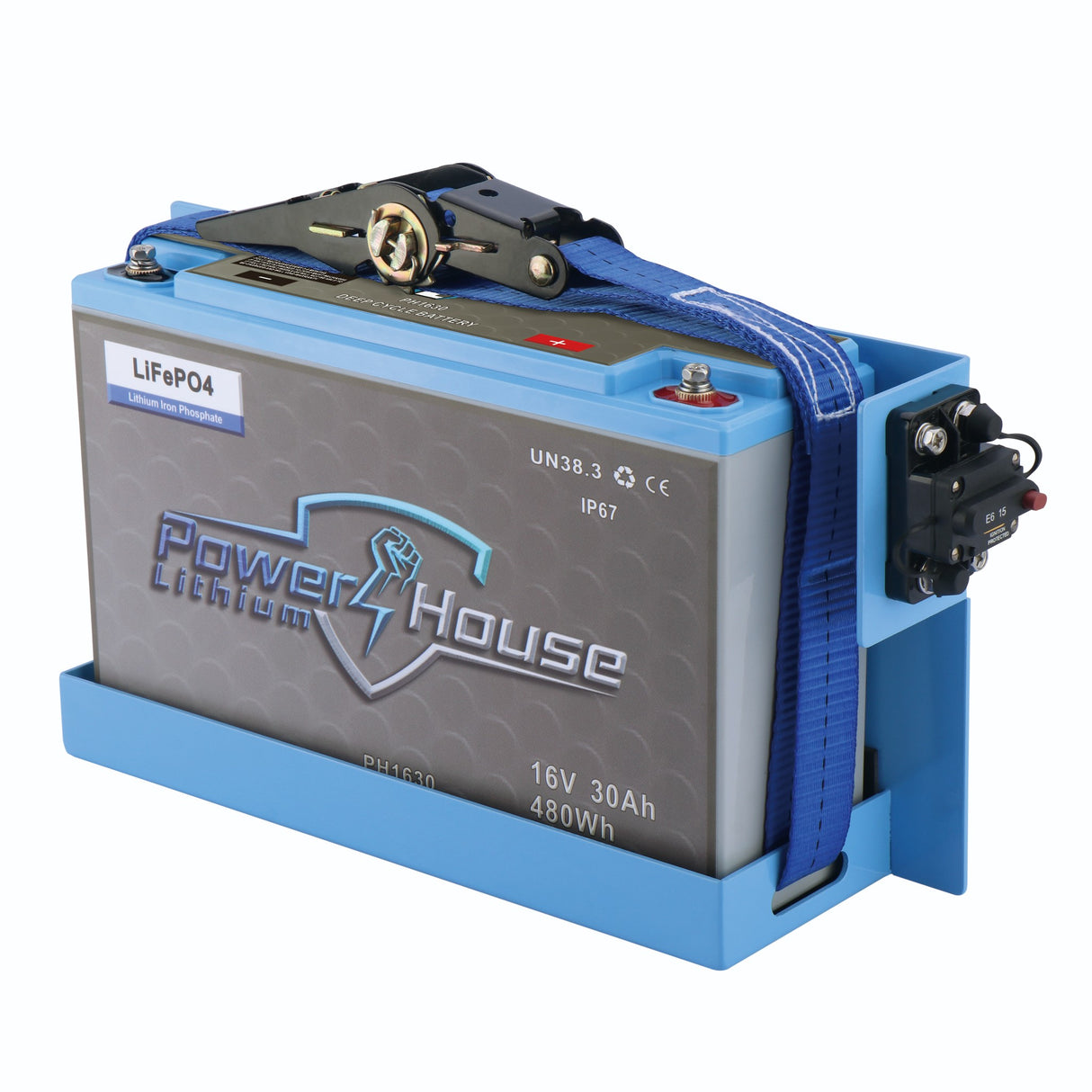 PowerHouse Lithium 16V 30Ah Deep-Cycle Battery Kit for FFS