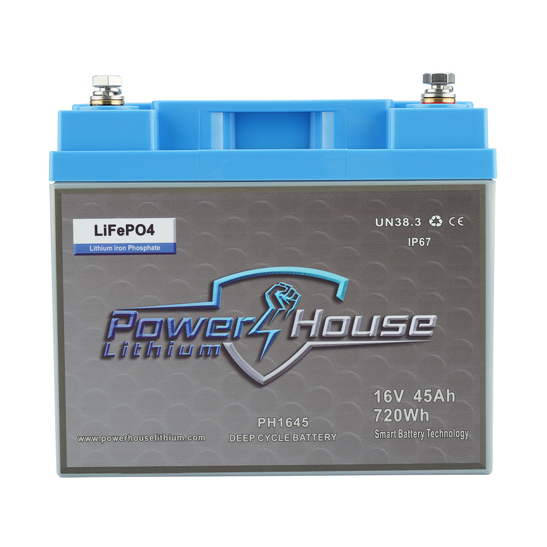 PowerHouse Lithium 16V 45Ah Deep Cycle Battery (2 Devices)