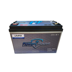 PowerHouse Lithium 12V 160Ah Cranking Battery with Emergency Start