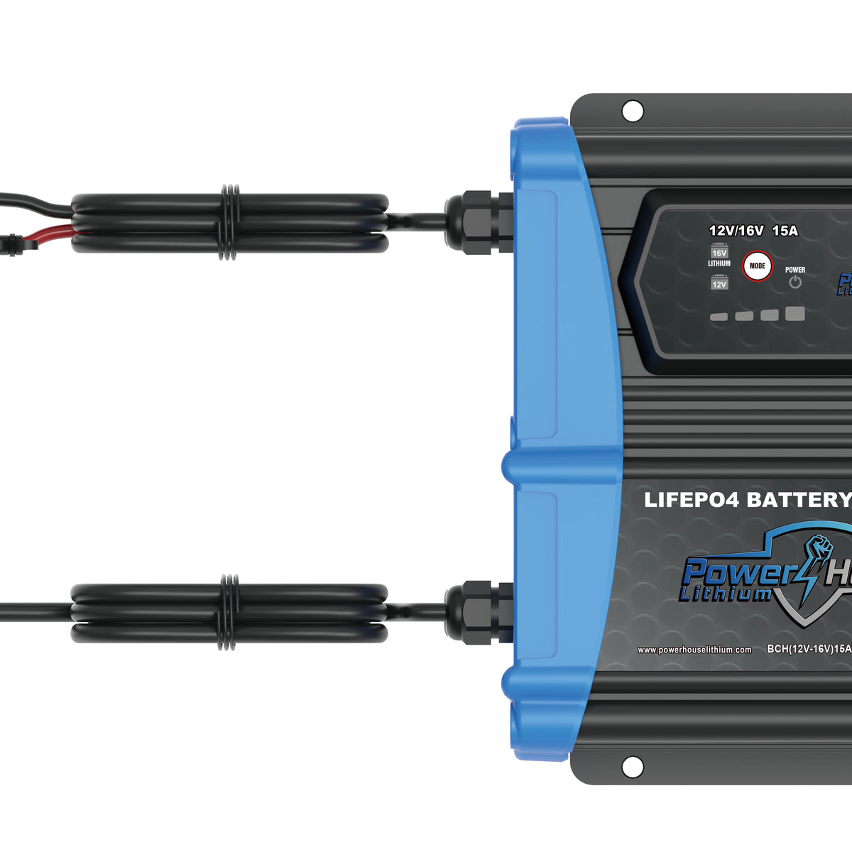 PowerHouse Dual Voltage 12v or 16V 15A Selectable AC Waterproof Onboar
