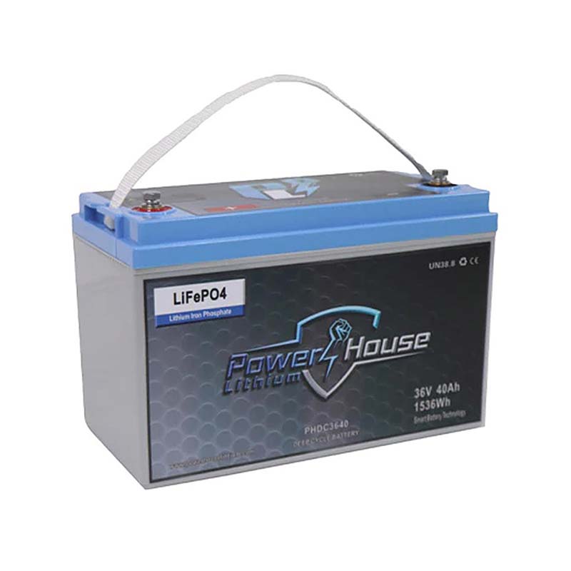 Ionic Lithium 36V 50Ah | LiFePO4 Deep Cycle Battery + Bluetooth